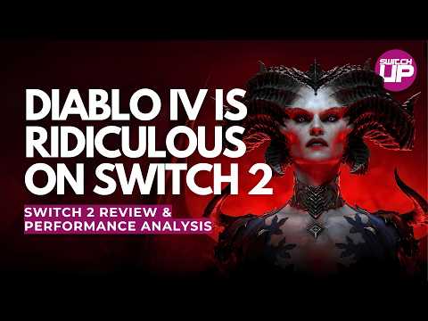 Switch 2 Diablo IV Review: 1080p Handheld, 40fps and Always Online video