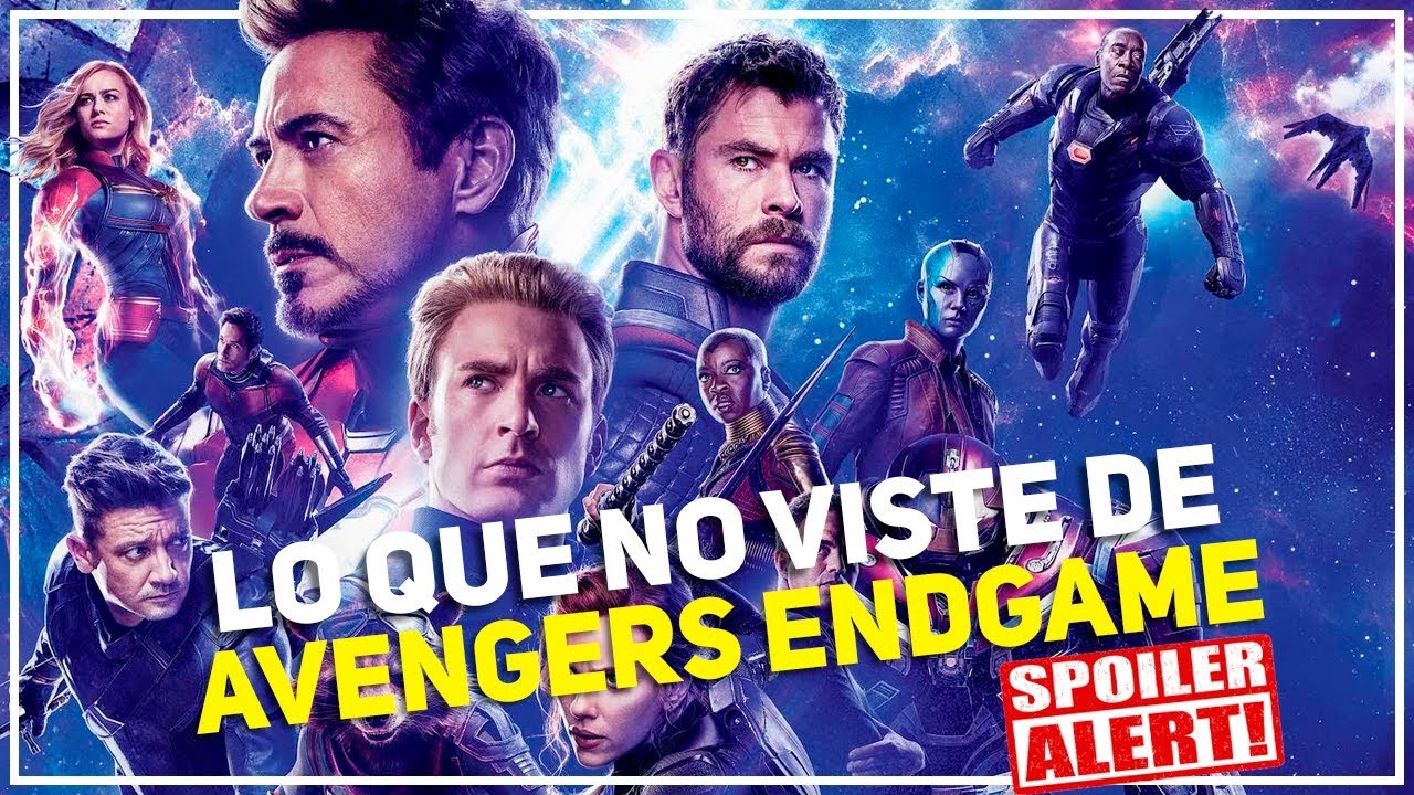 TODO LO QUE NO VISTE EN AVENGERS ENDGAME // Cameos, Easter eggs y curiosidades wdw tickets