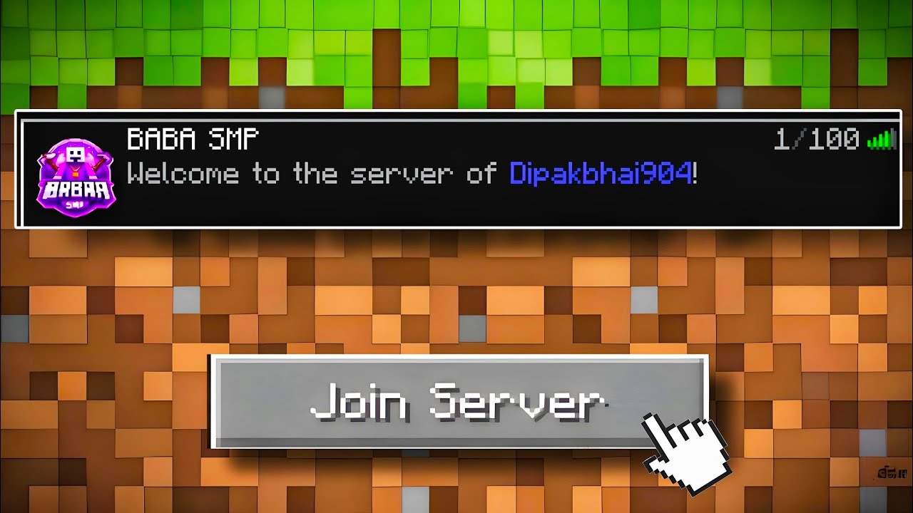 I JOIN MY FRIEND ON THE BABA SMP SERVER..! - YouTube