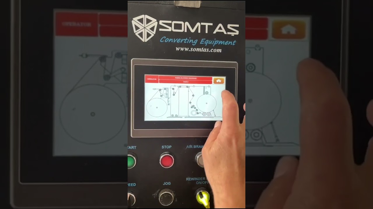 Somtas slitter rewinder SLX 1600 2015