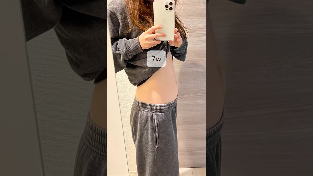 【産まれるまでの記録】1人目妊娠中のお腹🤰 #妊娠 #マタニティ #shorts