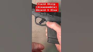 M&P Shield Plus Field Strip (demontage) #gun #smithandwesson