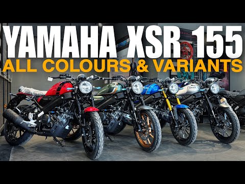 yamaha xsr 155 all colours & variants - quick walkaround