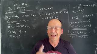 Physics Problem: Kinematics of Accelerating Train