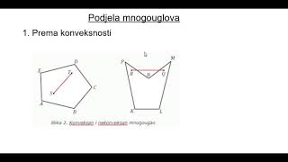 Pojam mnogougla Pojam mnogougla