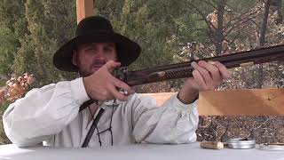 Buckskins & Black Powder Loading & Shooting my muzzleloader