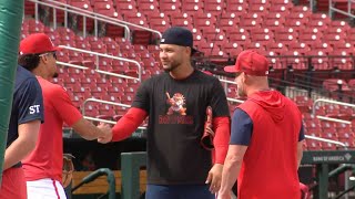 Willson Contreras returns to St. Louis with the Red Sox