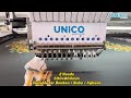 Large area 2 heads embroidery machine, working area 500x800mm, suitable for Boubou / Bubu / Agbada.