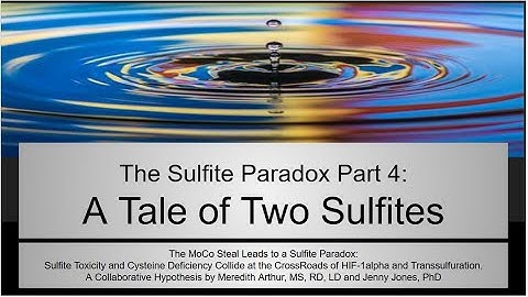 A Tale of Two Sulfites: SUOX(Moco) or Neutrophils/HIF-1alpha