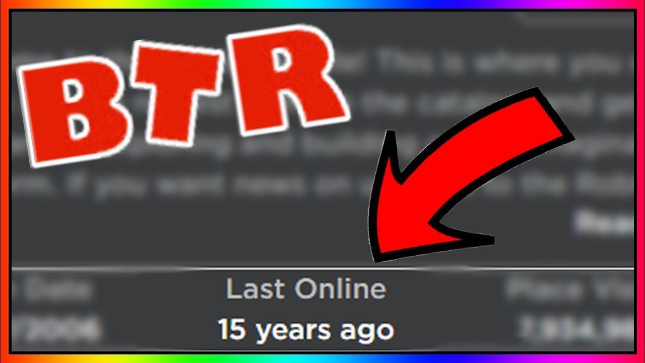 How To Check People Last Online Status on Roblox! - YouTube