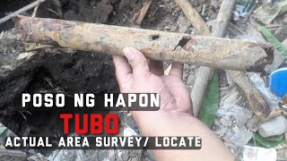 poso ng hapon tubo actual area survey & locate.[japanese tressure]