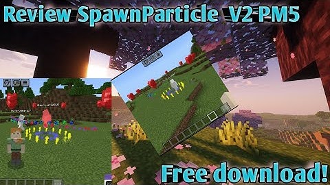 Review plugin SpawnParticle  V2 Pocketmine 5.0.0