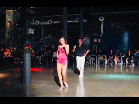 Gustavo Rosas. Tango Demo Nieblas MIX con Gisela Natoli en MILANO DIC 2011.ITALIA.