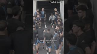 Messi's leadership in the Argentine national team