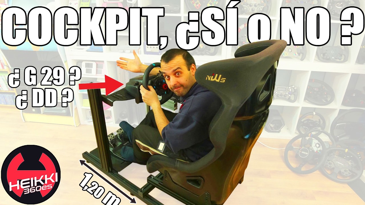 ¿Necesitas un cockpit para simracing? ¿Es obligatorio para un Direct Drive? ¿Cuánto espacio ocupa?