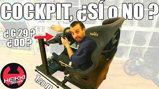 ¿Necesitas un cockpit para simracing? ¿Es obligatorio para un Direct Drive? ¿Cuánto espacio ocupa?