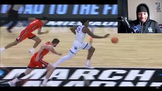 LFGGG KOBY BREA IS HIM!! REACTING TO Kentucky vs Illinois Second Round Highlights