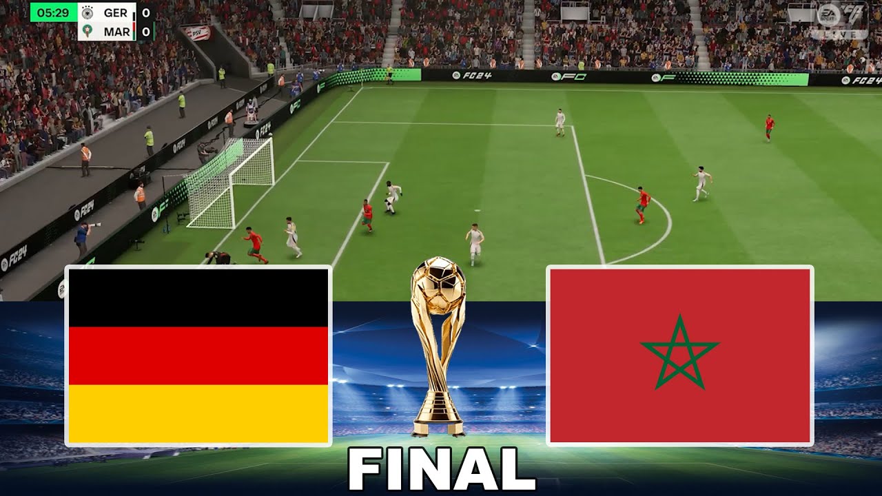 GERMANY vs MAROC - FINAL - FIFA World Cup 2026 Messi vs Ronaldo | Full Match All Goals | Gameplay PS
