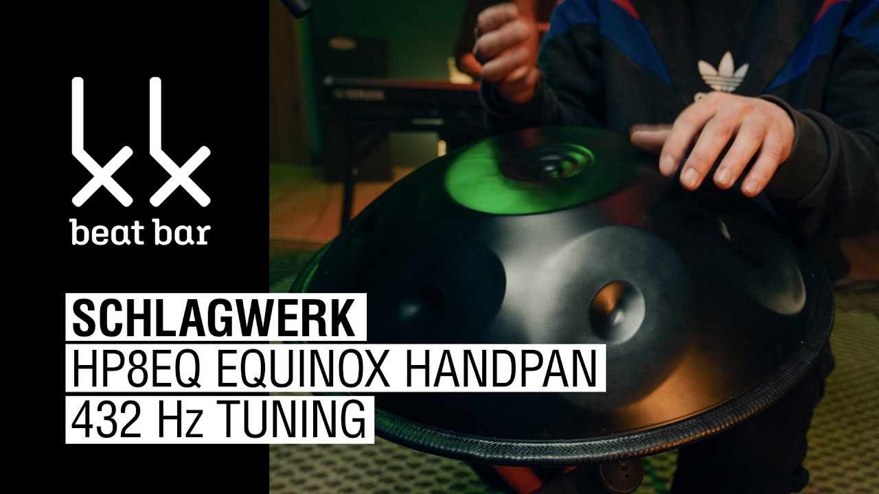 Schlagwerk HP8EQ Equinox Handpan 432 Hz Tuning 