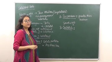 CHEM-XII-5-04 Colloids State (2017) Pradeep Kshetrapal Physics channel