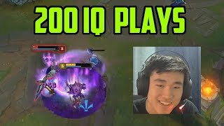 200 Iq Plays - Pobelter Soloq Ft. Imaqtpie Stream Highlights