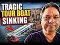 TRAGEDY GETS WORSE AFTER TOUR BOAT SINKS IN ROUGH WEATHER