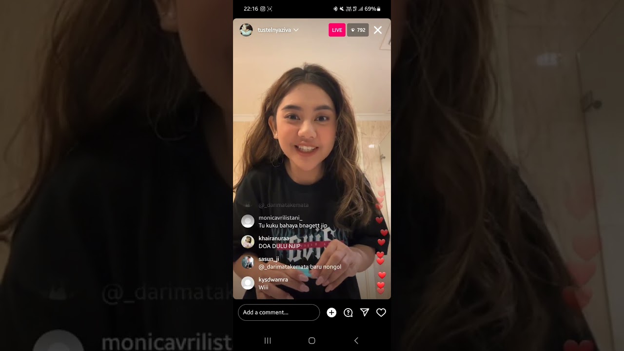 ziva magnolya live ig (10/06/23) salting sekali