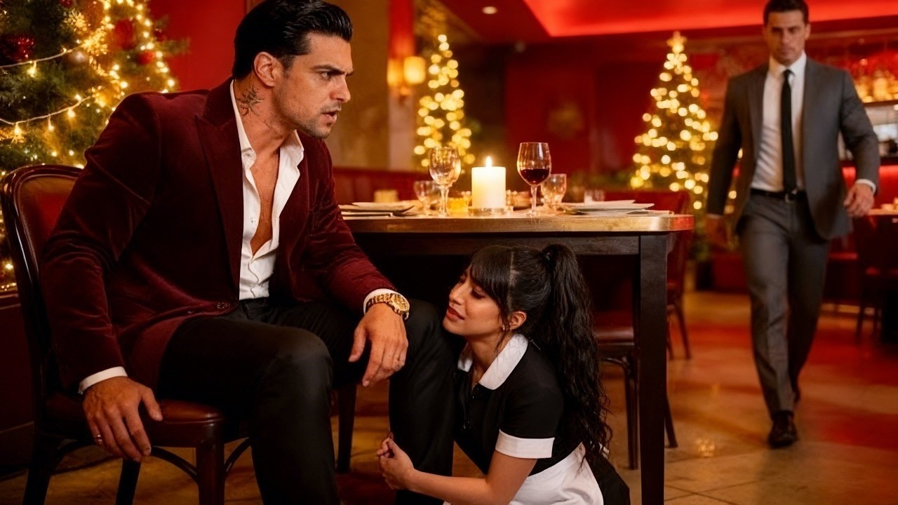 La serveuse se cache entre les jambes du chef mafieux pour fuir son ex : la stupeur fut général