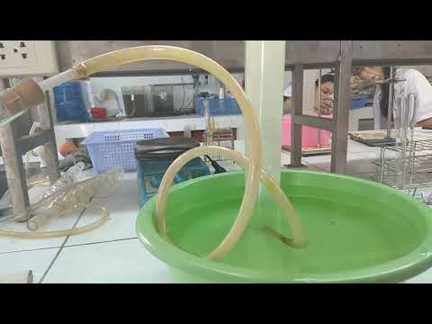 Video Thực hành Hóa học - Đo M Oxi từ KClO3 + MnO2 P2 - youtube
