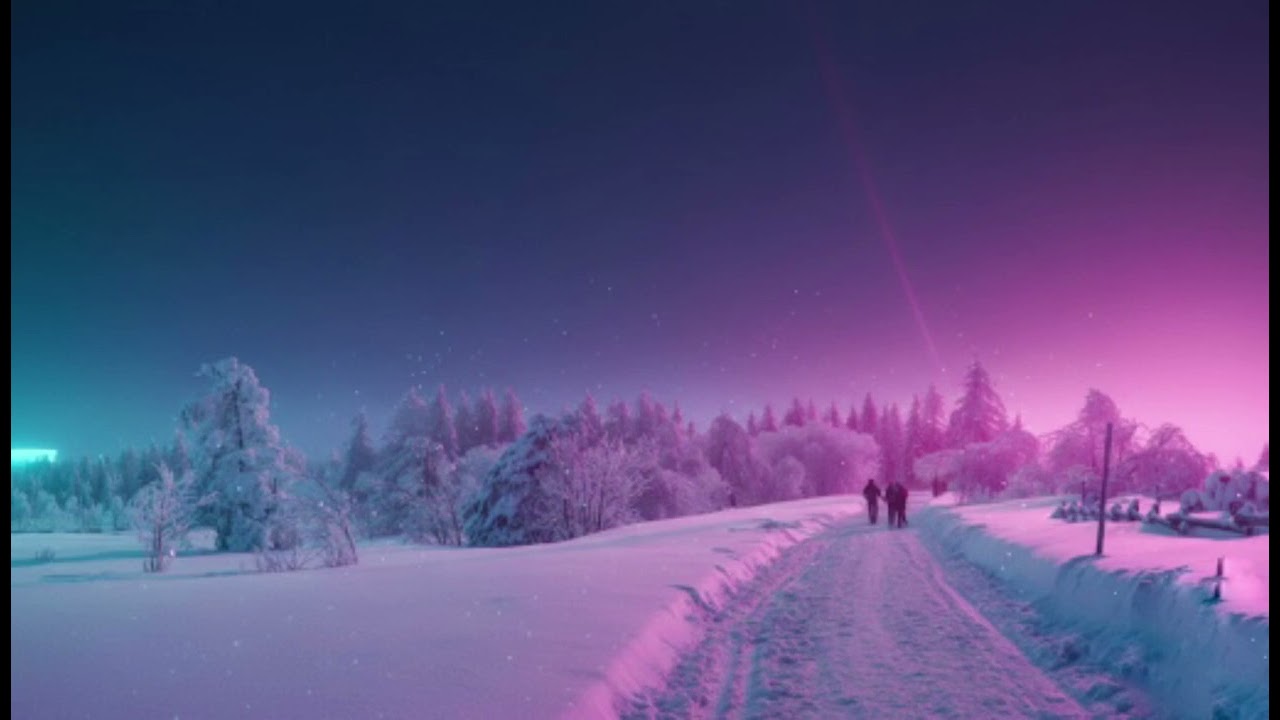 Winter Silence ❄️ | Cozy Lofi Beats & Light Rain for Deep Sleep