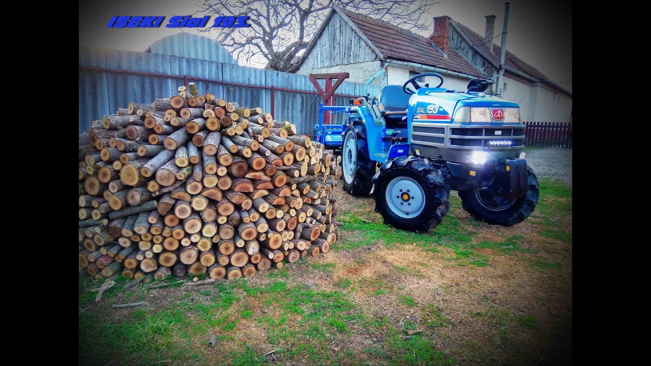 ISEKI SIAL 193.Works: Plow, Combinator ,Rotarytillers