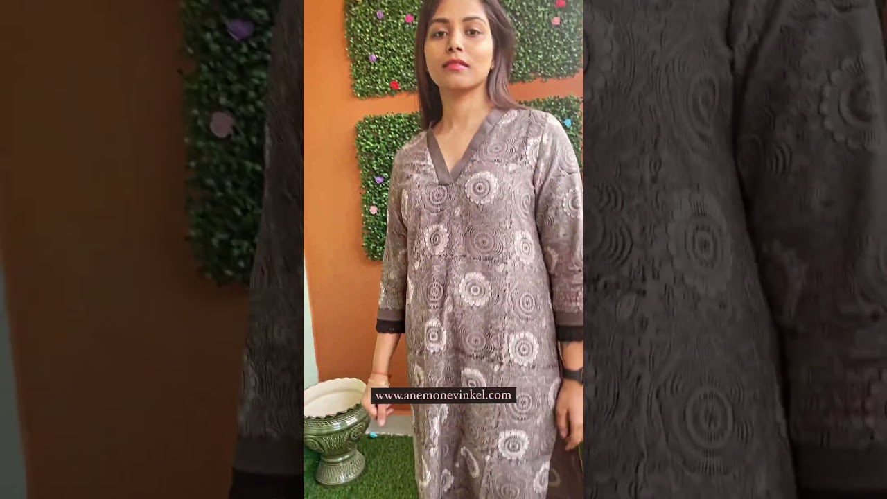 Handblock Printed cotton Kurti