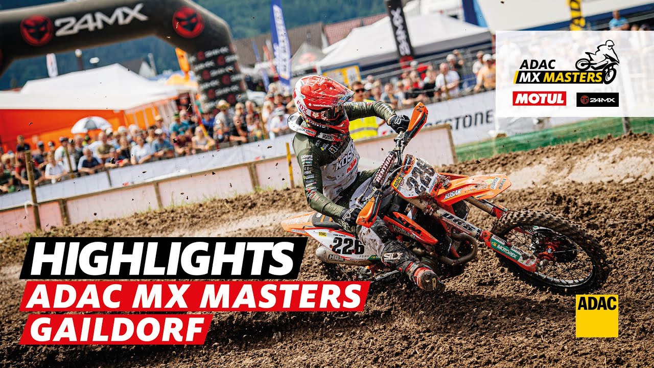 Highlights Gaildorf 2022 ADAC MX Masters YouTube