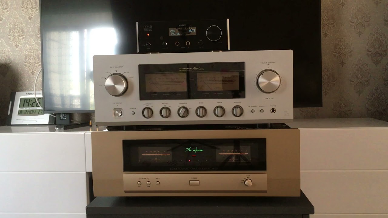 Luxman L550AX и Accuphase A30. Что выбрать? Сравнение звучания YouTube