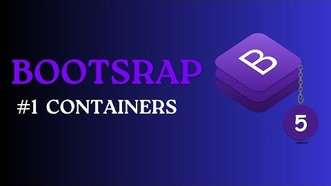 Bootstrap Tutorial:Containers - Part 1 tamil #bootstrap #bootstrap5 @codebyabi