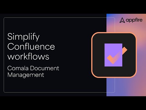 Customize workflows faster in Confluence Cloud