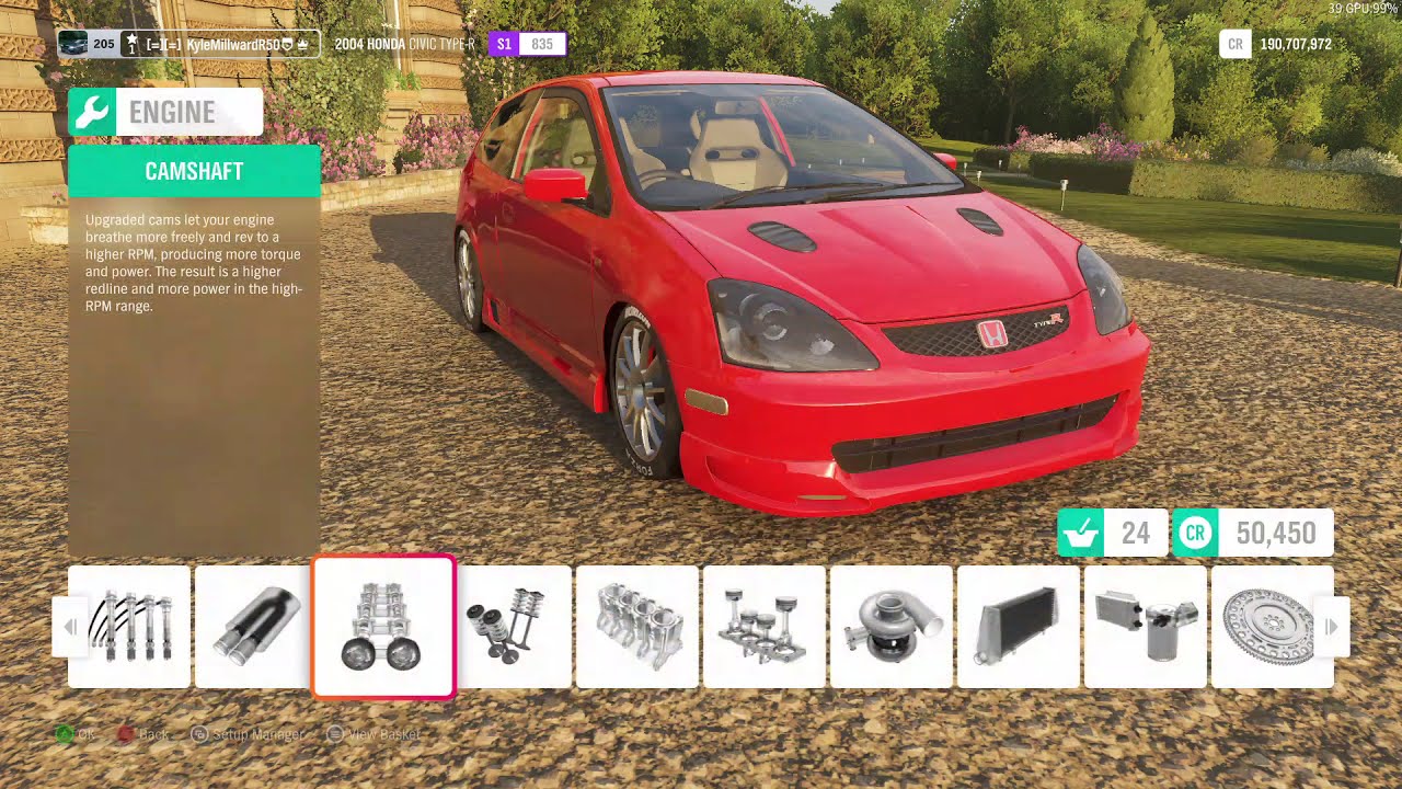 720BHP K20 Turbo EP3 - 2004 Honda Civic Type R - Forza Horizon 4