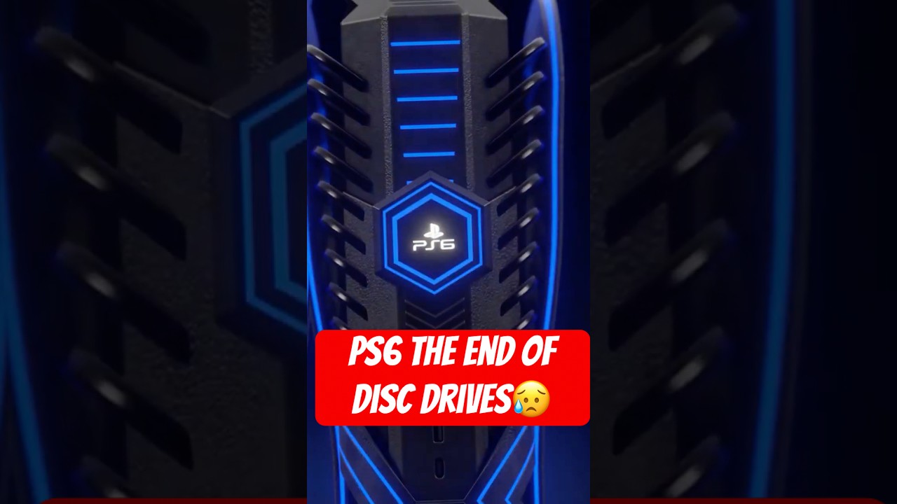 🔥PS6: THE END OF DISC DRIVES? 💿 (Digital-Only Future?!) | GameStation