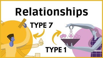 How is Enneagram 7 in Relationships with Type 1?