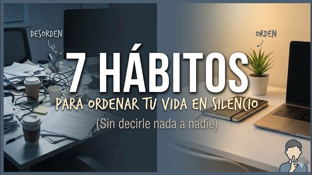🏗️ 7 Hábitos para Ordenar tu Vida en Silencio (Sin decirle nada a nadie)