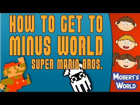 Como chegar a Minus World - Super Mario Bros. NES