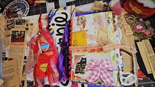 Comb Bound Trashy Junk Journal flip through, see the good and not so good  