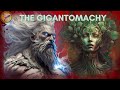 The gigantomachy  the war of the giants vs olympian gods