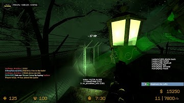 Siege in Slender man Forest, ZOMBIE ESCAPE, COUNTER-STRIKE SOURCE, MAP: ZE_slender_escape, Level 3