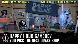 Happy Hour Gamedev: YOU Pick the Next Drake Ship