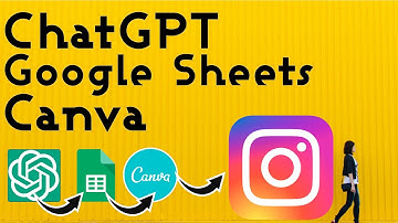 Cómo usar ChatGPT con Google Sheets y CANVA @canva @OpenAI