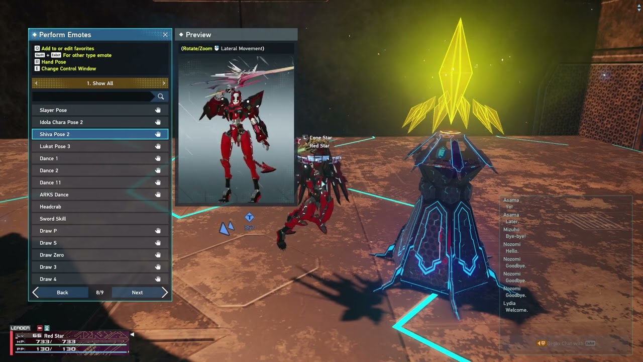 Ship 3: Stia Yellow Triggers