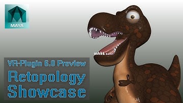 VR-Plugin 6.0 Preview for Autodesk Maya - Quad Draw Showcase
