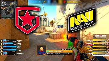Gambit vs NAVI - StarLadder CIS RMR 2021 - DUST 2 Highlights