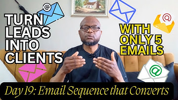 How to Increase Conversions  Using An Automated Email Sequence (Day 19)